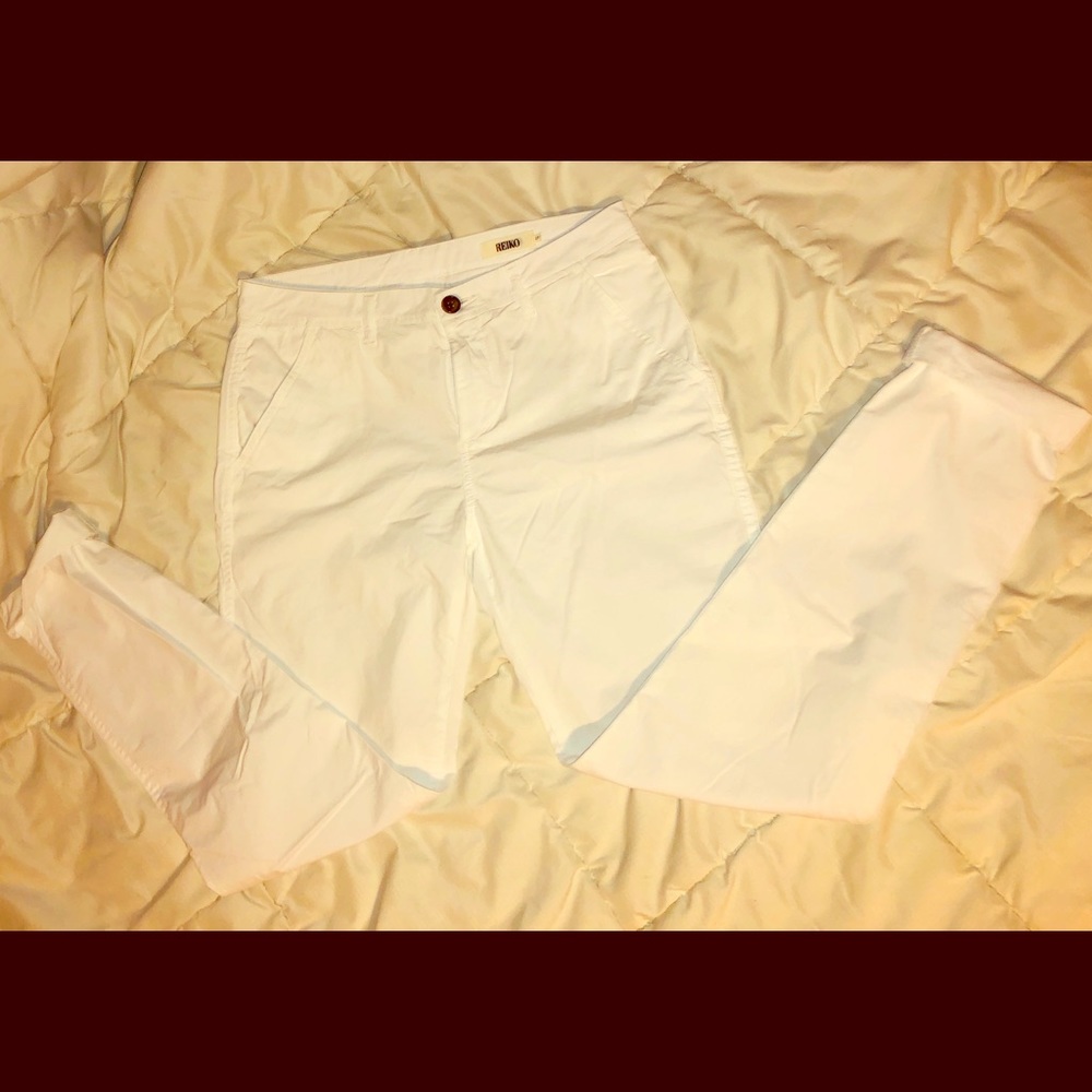 White jeans